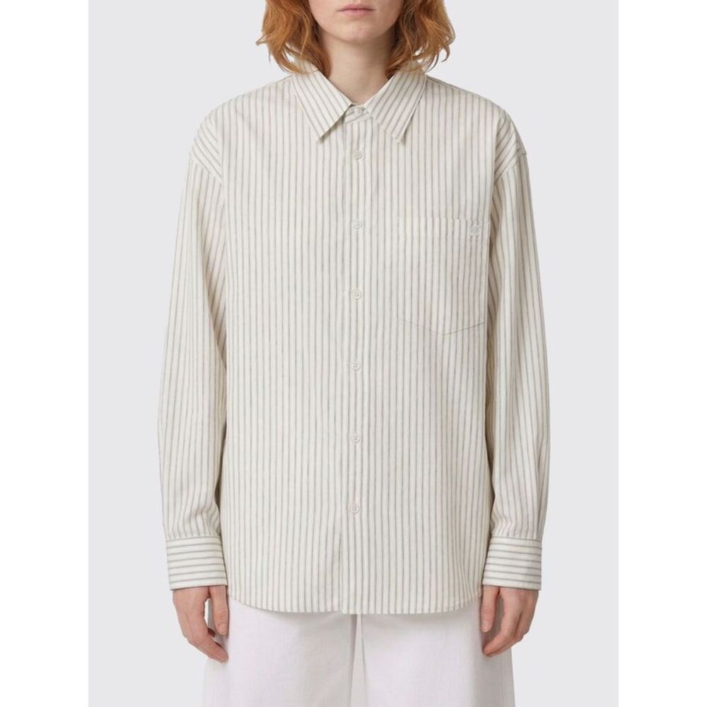 Dunst Women Casual Striped Cotton Poplin Shirt Dunst